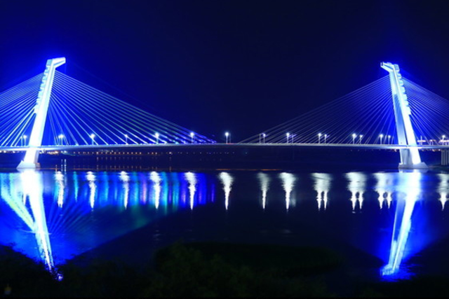 Baise Bridge Lighting