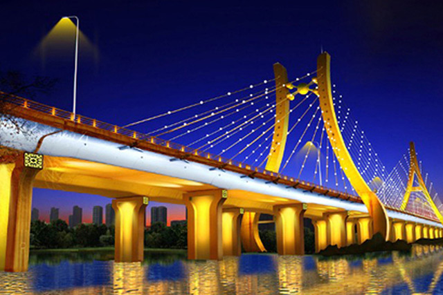 Lingbo Bridge Lighting